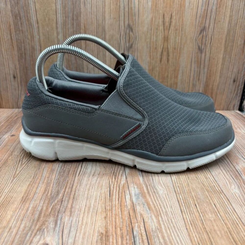 Skechers Equalizer 3.0 Mens Mesh Slip On Sneakers Sn 51361 Gray Size 8